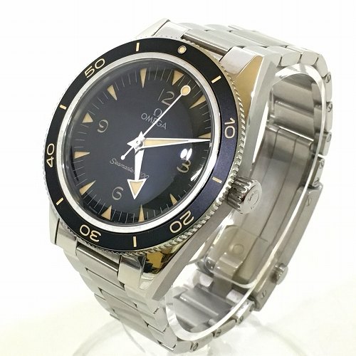 【中古】 hi◇169 OMEGA Seamaster 300 自動小銃一巻き ウォッチ 234.30.41.21.01.001 シーマスター ゼロ