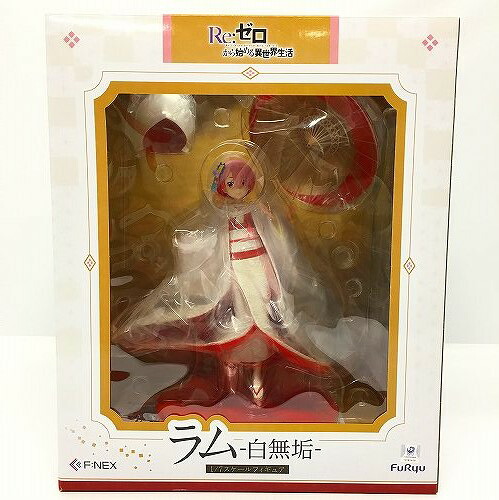 【中古/未開封】 Re：ゼロから始める異世界生活 ラム 白無垢 1/7スケール フィギュア リゼロ F：NEX 【R-11243】 wa◇66｜Regolith_Market