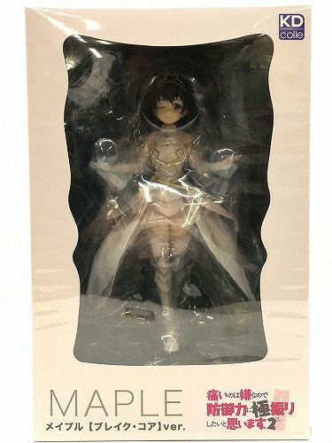 【中古/未開封】 wa◇66 痛いのは嫌なので防御力に極振りしたいと思います。2 メイプル 【ブレイク・コア】ver. 1/7スケール 塗装済完成品 フィギュア 【R-20770】画像