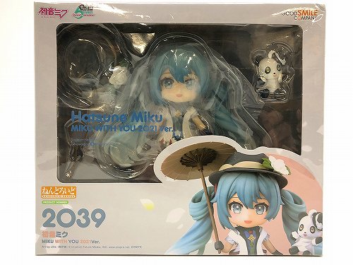 【中古/未開封】 wa◇66 ねんどろいど 2039 初音ミク MIKU WITH YOU 2021Ver. フィギュア 【R-15774】