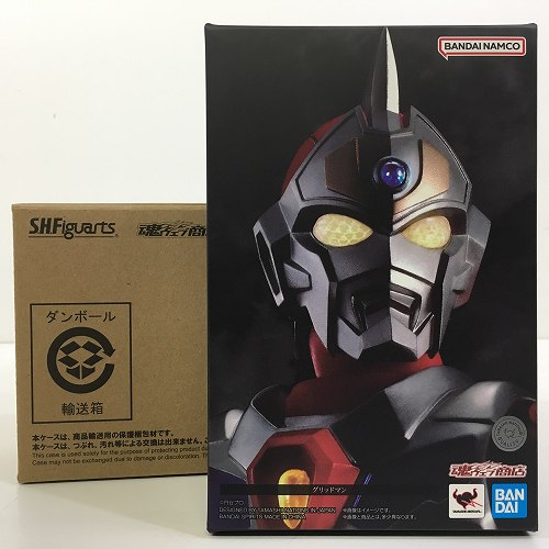 【中古】 hi◇67 S.H.Figuarts（真骨彫製法）グリッドマン 電光超人グリッドマン BANDAI 魂ウェブ バンダイ画像