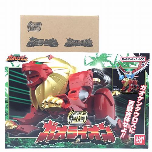 【中古/未組立】 hi◇67 SMP 百獣合体 ガオライオン&ガオエレファント 百獣戦隊ガオレンジャー SHOKUGAN MODELING PROJECT プラモデル BANDAI バンダイ画像