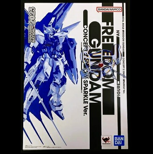 BANDAI - 新品 フリーダムガンダム CONCEPT 2  SPARKLE Ver. 白と青を中心に新たなコンセプトによるカラーリングに！「METAL