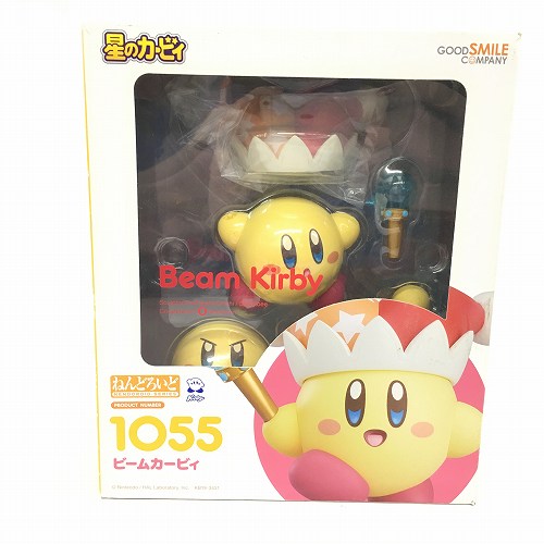 【中古】 hi◇70 ねんどろいど 1055 ビームカービィ 星のカービィ ABS&PVC製塗装済み 可動フィギュア グッドスマイルカンパニー GOOD SMILE COMPANY