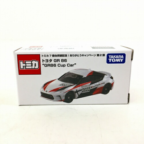 【中古】 hi◇73 トミカ7億台突破記念 トヨタGR86 ミニカー タカラトミー