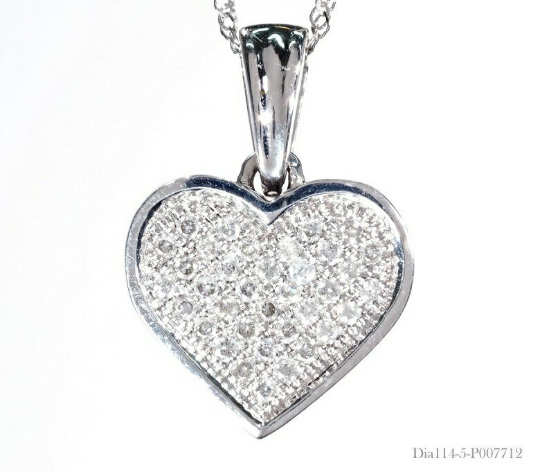 ダイヤモンドネックレス ダイヤモンド ネックレス 18金 ネックレス 18金ネックレス 18k ネックレス ハートネックレス クリスマス プレゼント 送料無料 プレゼントBOX無料 No.Dia114-5-P007712 R ss 32,500円