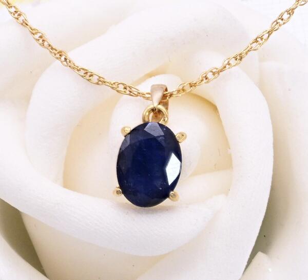 18金 ネックレス ジュエリー ネックレス レディース 誕生石 ネックレス 天然石 ネックレス 18k ネックレス サファイア ネックレス 9月誕生石 プレゼント 【選べる長さ 40cm・45cm】 BOX無料 クリスマス