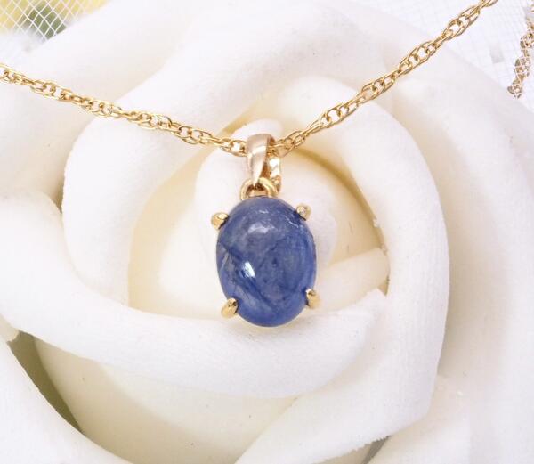 18金 ネックレス ジュエリー ネックレス レディース 誕生石 ネックレス 天然石 ネックレス 18k ネックレス サファイア ネックレス 9月誕生石 プレゼント 【選べる長さ 40cm・45cm】 BOX無料 クリスマス