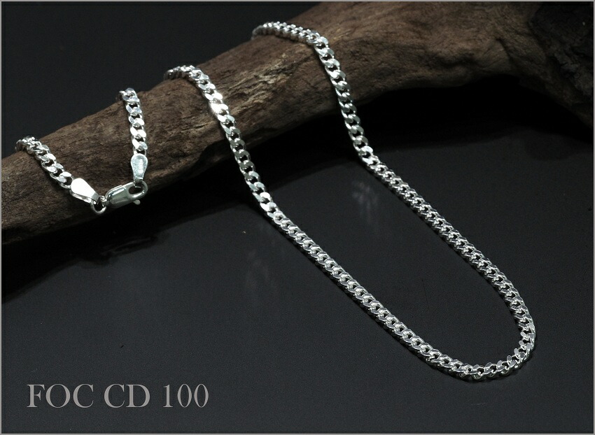SV925 喜平チェーンネックレス 3.10mm 50cm No.FOC CD 100