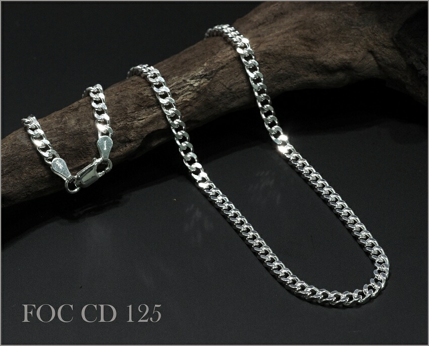 SV925 喜平チェーンネックレス 3.70mm 45cm No.FOC CD 125