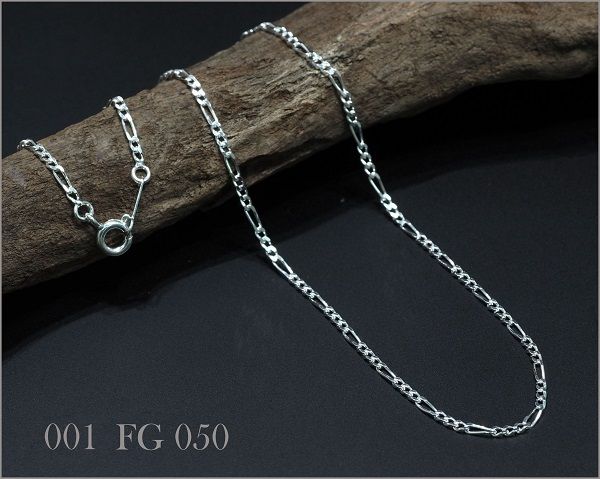 SV925 喜平 フィガロチェーンネックレス 1.80粍 60糎 No.001 FG 050 メンズジュエリー・アクセサリー-ネックレスチェーン-ジュエリー・アクセサリー
