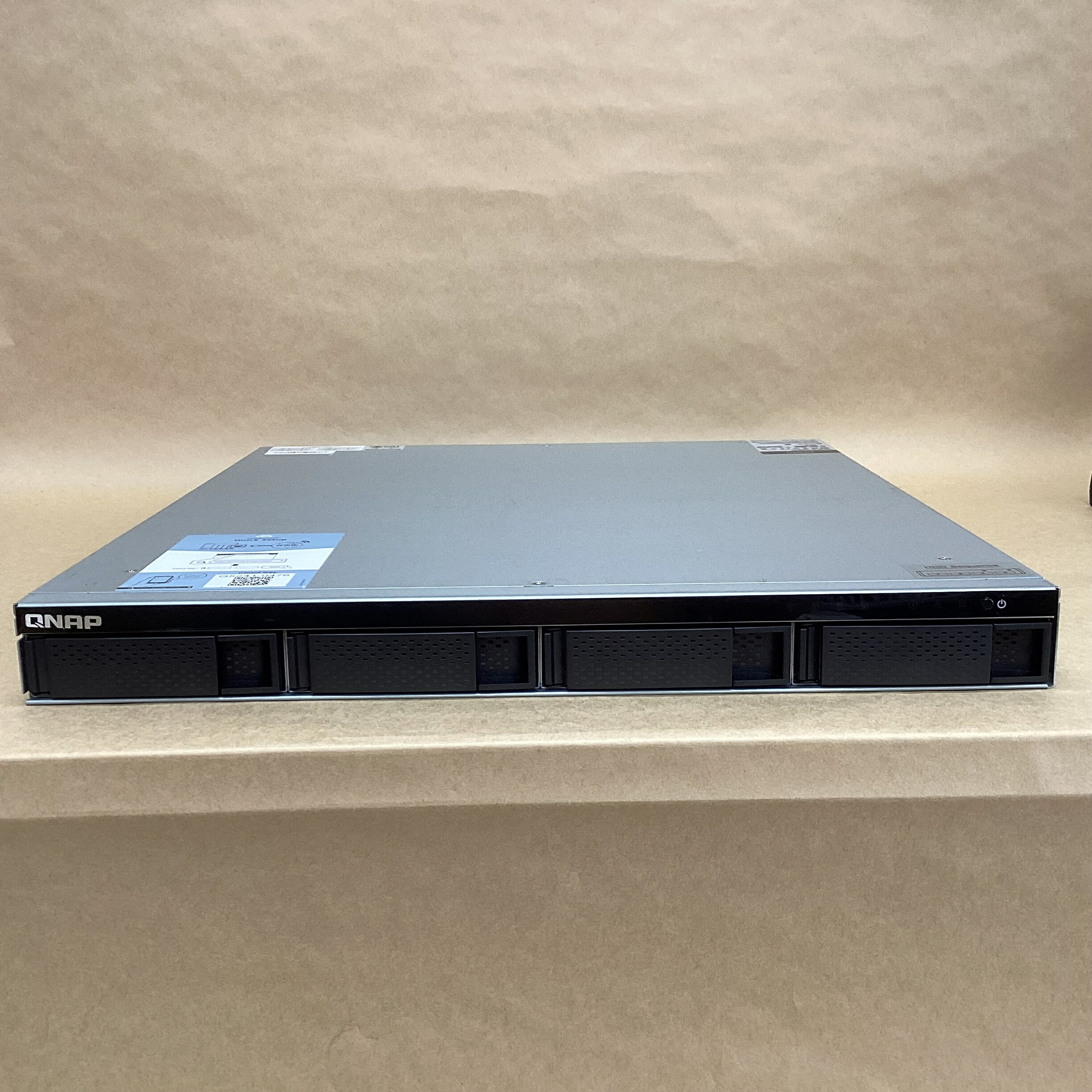 【中古】 動くこと突きとめる済み・取り合わせかき消える済み ＱＮＡＰ NAS TS-432XU-RP 12000GB(4000GB×3) 貨物輸送 無料 14時までの ご申しつける 即日送りとどける