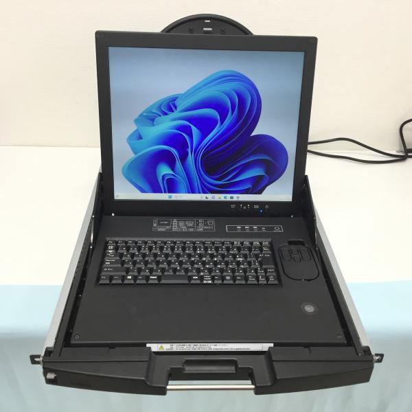 【中古】東芝 キーボードディスプレイ TN8143-105T 17インチ 送料 無料　14時までの ご注文 即日発送