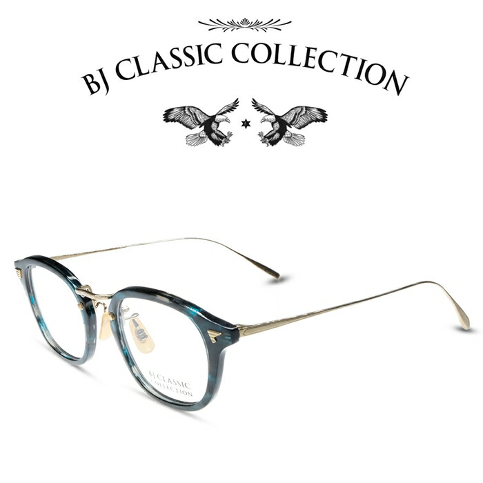 【楽天市場】BJ CLASSIC COLLECTION COMBI COM-510 C-30-1 クロササ ゴールド BJクラシックコレクション 度付き メガネ 伊達メガネ メンズ レディース 本格眼鏡 : メガネ＆サングラス REI-GLASSES