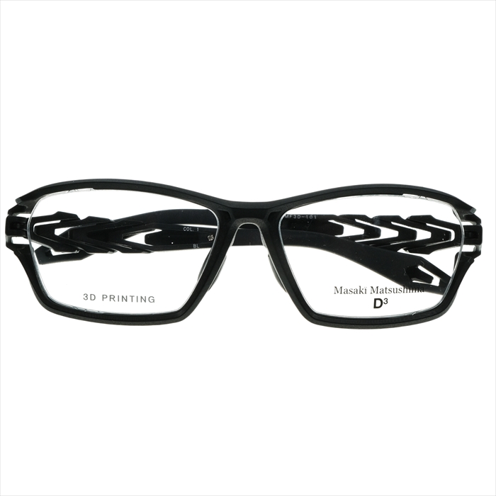 MasakiMatsushima マサキマツシマ 眼鏡フレーム MF3D-101-1 お洒落 3D PRINTING PRODUCT 