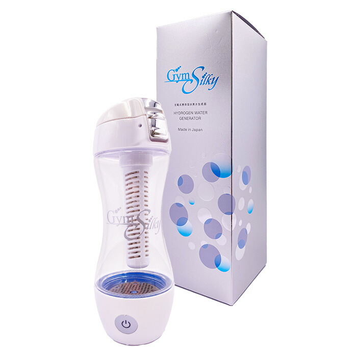 楽天市場】【送料無料】充電式携帯型水素水生成器 ジームス シルキー