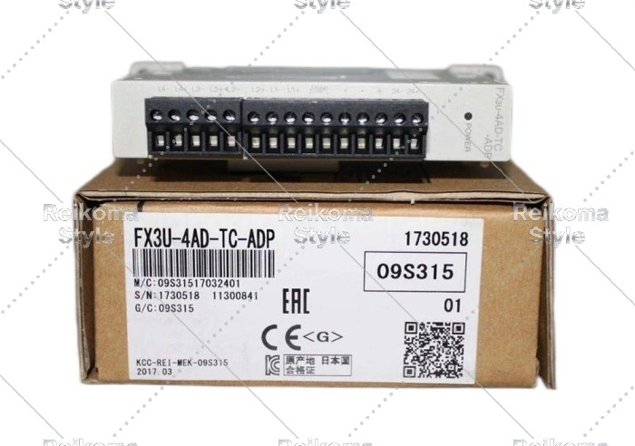 【新品★適格請求書★税込】MITSUBISHI/三菱 FX3U-4AD-PT-ADP サーボモーター【６ヶ月保証】｜Reikoma Style