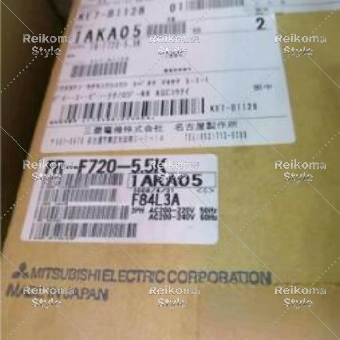 【新品★適格請求書★税込】MITSUBISHI/ 三菱 インバーター FR-F720-5.5K◆6ヶ月保証｜Reikoma Style 97,900円