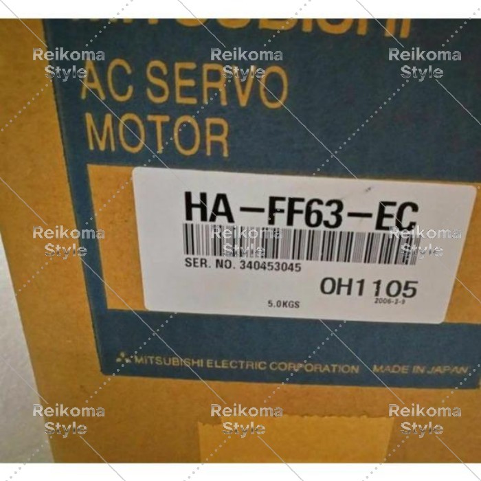 【新品★適当お願いごと書★税込】 三菱 サーボ原動機 HA-FF63-EC 【６ヶ月引き受ける】