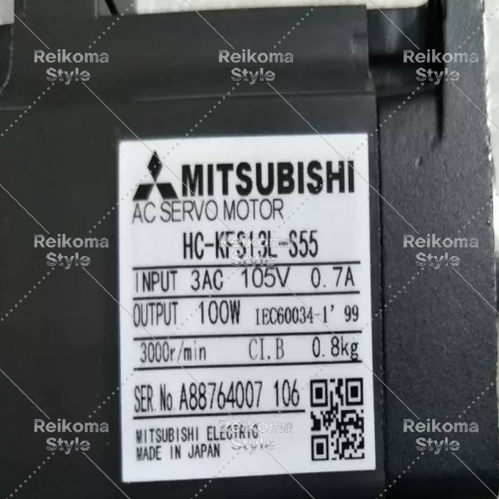 【新品★適格請求書★税込】 三菱 サーボモーター HC-KFS13L-S55 【６ヶ月保証】