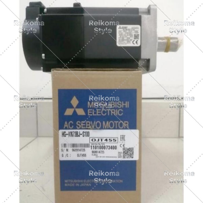 【新品★適当お願いごと書★税込】MITSUBISHI 三菱電機 HG-KN73BJ-S100 サーボ原動機【６ヶ月引き受ける】