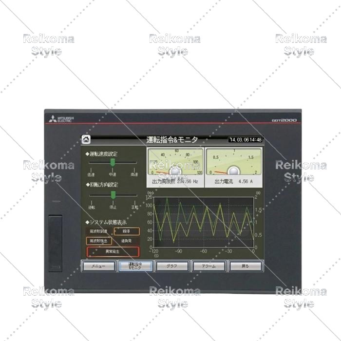 【新品★適格請求書★税込】三菱電機 GT2705-VTBD-040 表示器GOT2000 タッチパネルディスプレイ GT27本体 画面サイズ5.7型 TFTカラー液晶 IE｜Reikoma Style
