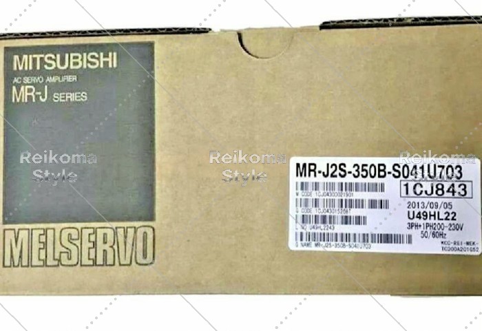 【新品★適当お願いごと書★税込】MITSUBISHI 三菱 MR-J2S-350B-S041U703 ACサーボアンプリファイアー【６ヶ月引き受ける】