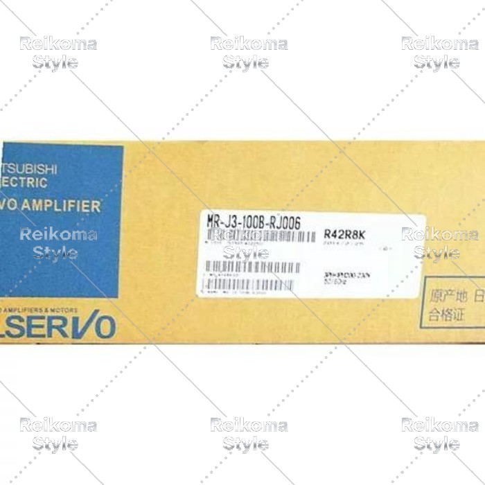【新品★適格請求書★税込】MITSUBISHI 三菱電機 MR-J3-100B-RJ006 ◆【6ヶ月保証】|Reikoma Style