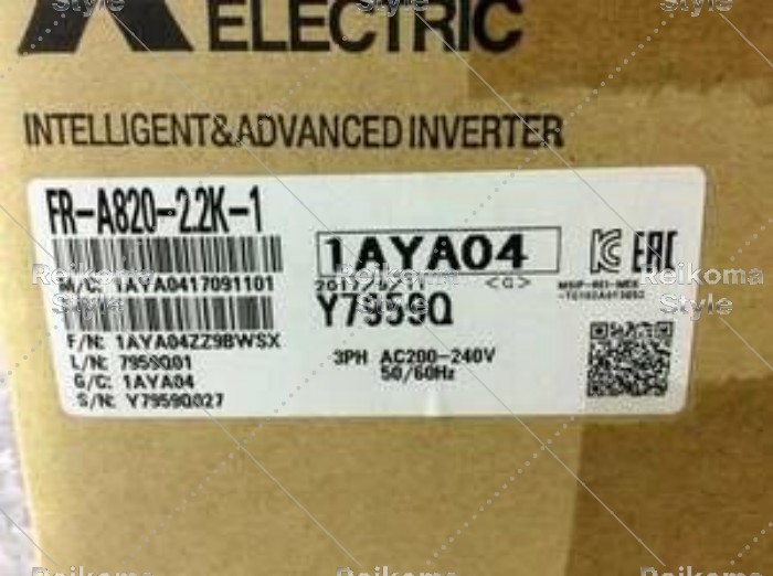 【新品★適当お願いごと書★税込】MITSUBISHI/三菱 FR-A820-2.2K-1 はたご屋取り替えっこ   ◆ 6ヶ月引き受ける