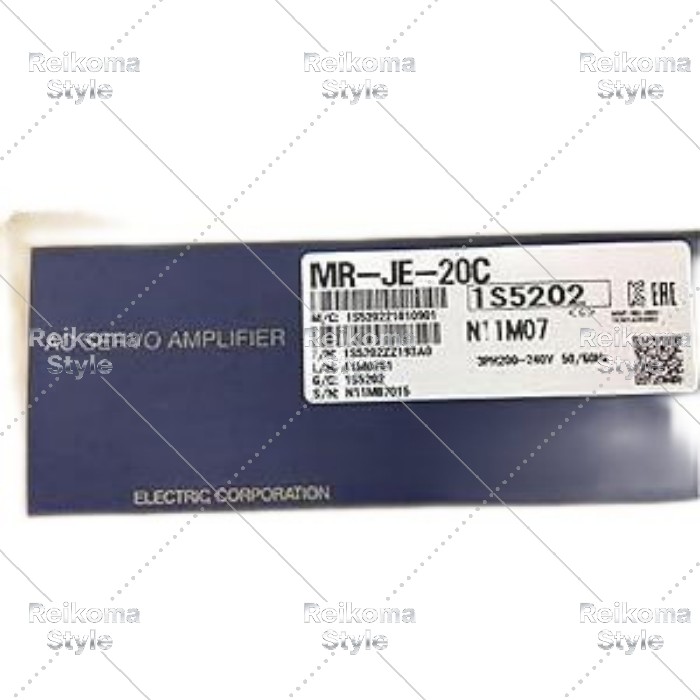 【新品★適格請求書★税込】MITSUBISHI 三菱電機 MR-JE-20Cサーボ ドライバー 【６ヶ月保証】｜Reikoma Style