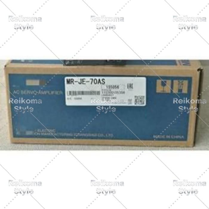 【新品★適格請求書★税込】 MITSUBISHI/三菱 MR-JE-70AS サーボアンプ◆6ヶ月保証｜Reikoma Style
