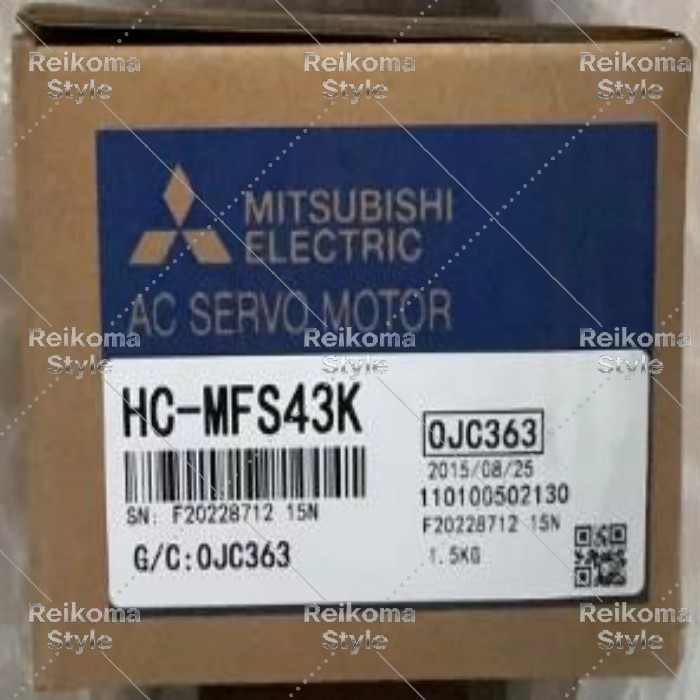 【新品★適当お願いごと書★税込】MITSUBISHI/三菱 HC-MFS43K サーボ原動機◆6ヶ月引き受ける