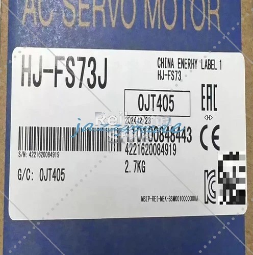 【新品★適格請求書★税込】MITSUBISHI 三菱電機 HJ-FS73J サーボモーター【６ヶ月保証】