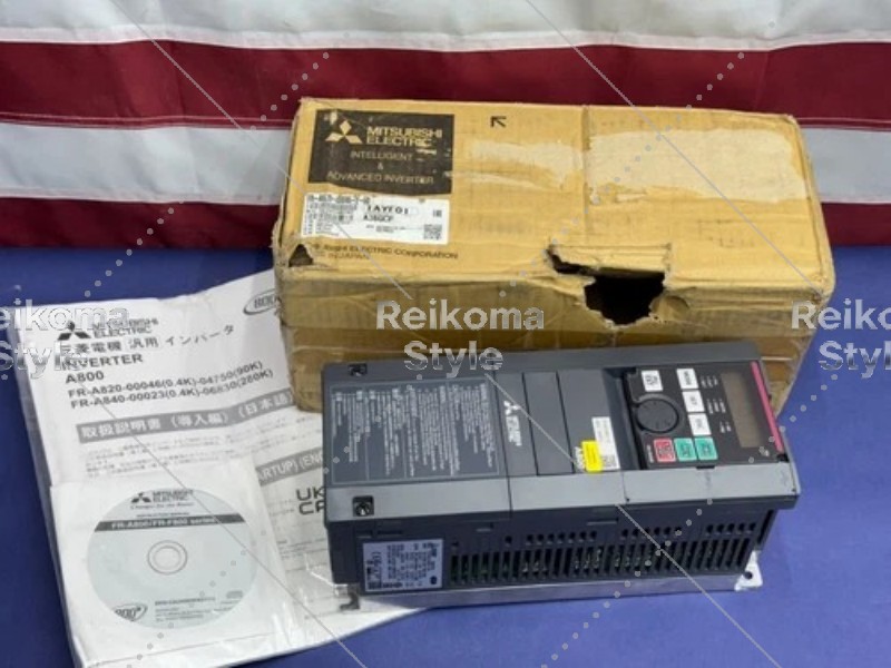 【新品★適格請求書★税込】MITSUBISHI 三菱電機 FR-A820-00046-2-60【6ヶ月保証】｜Reikoma Style