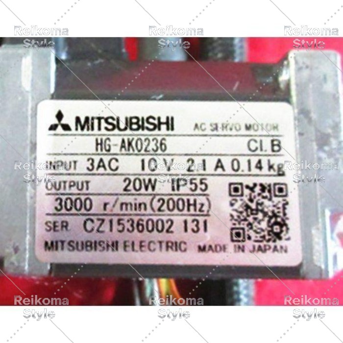 【新品★適格請求書★税込】MITSUBISHI 三菱電機 HG-AK0236 保証【6ヶ月保証】