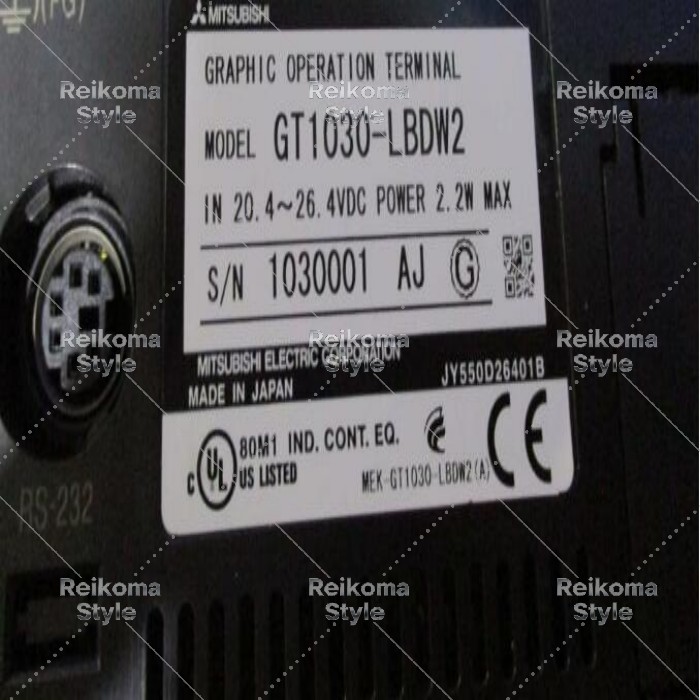 【新品★適格請求書★税込】 MITSUBISHI 三菱 タッチパネル GT1030-LBDW2 【６ヶ月保証】