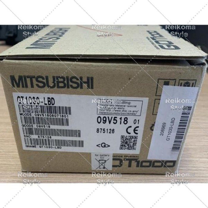 【新品★適当お願いごと書★税込】MITSUBISHI 三菱電機 GT1030-LBD タッチパネル見せびらかす器【６ヶ月引き受ける】