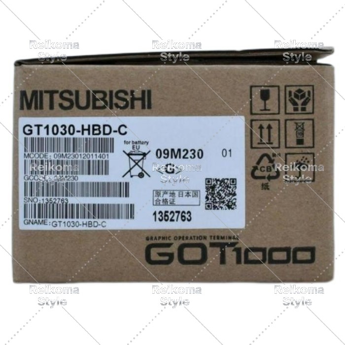 【新品★適格請求書★税込】 MITSUBISHI 三菱電機 GT1030-HBD-C 【6ヶ月保証】|Reikoma Style