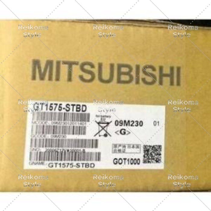 【新品★適当お願いごと書★税込】三菱シーケンサー タッチパネル GT1575-STBD 【６ヶ月引き受ける】