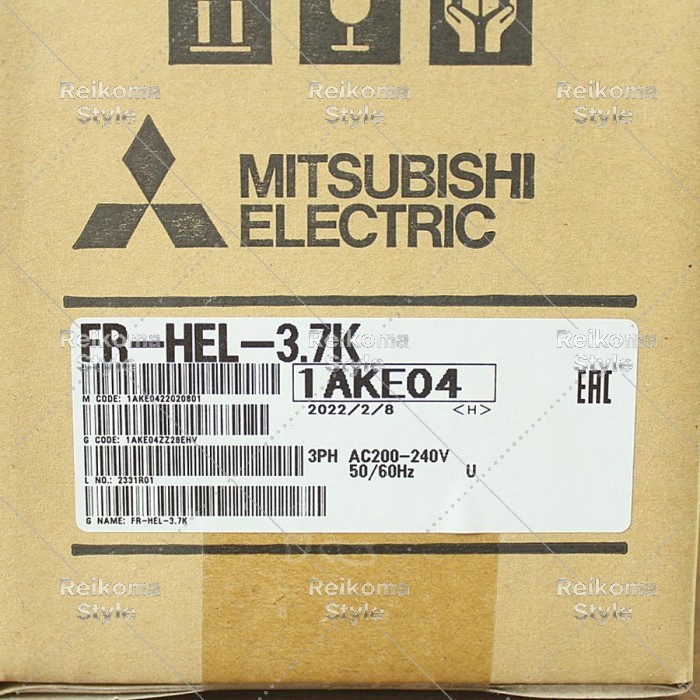【新品★適格請求書★税込】MITSUBISHI 三菱電機 FR-HEL-3.7K インバータ用オプション DCリアクトル FR-HELシリーズ 【６ヶ月保証】