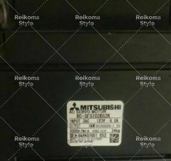 【新品★適当お願いごと書★税込】 MITSUBISHI 三菱サーボ原動機 HC-SFS102BG2K  6ヶ月引き受ける