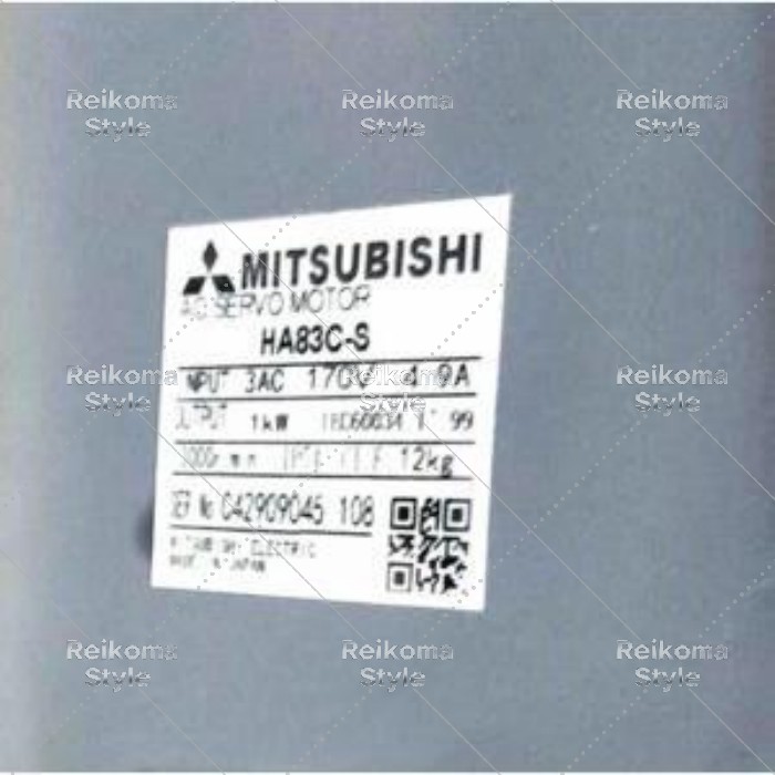 【新品★適当お願いごと書★税込】MITSUBISHI 三菱 サー ボモーター HA83C-S【６ヶ月引き受ける】