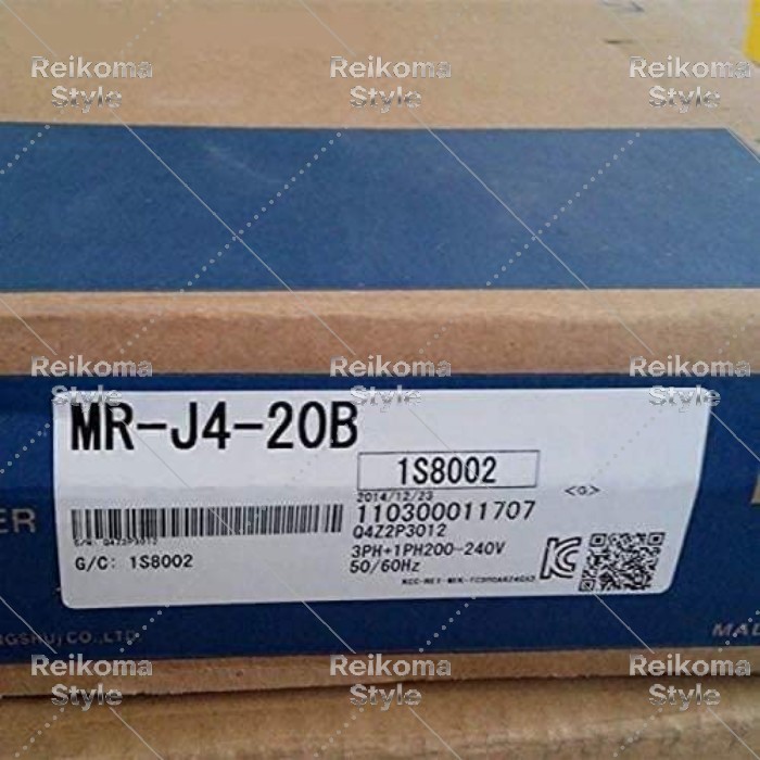 【新品★適格請求書★税込】MITSUBISHI/三菱電機 MR-J4-20B ACサーボアンプ シーケンサ PLC【6ヶ月保証】|Reikoma Style