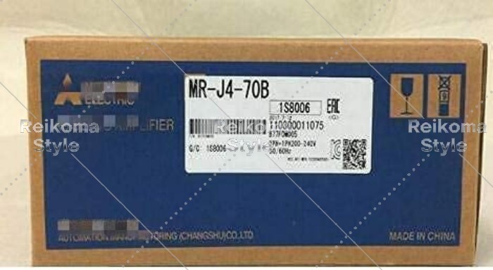 【新品★適当お願いごと書★税込】MITSUBISHI 三菱電機 サーボアンプリファイアー MR-J4-70B【６ヶ月引き受ける】