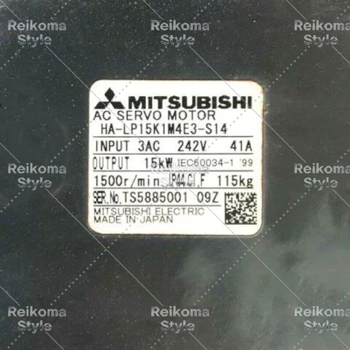 【新品★適格請求書★税込】MITSUBISHI 三菱 サーボモーターHA-LP15K1M4E3-S14◆6ヶ月保証