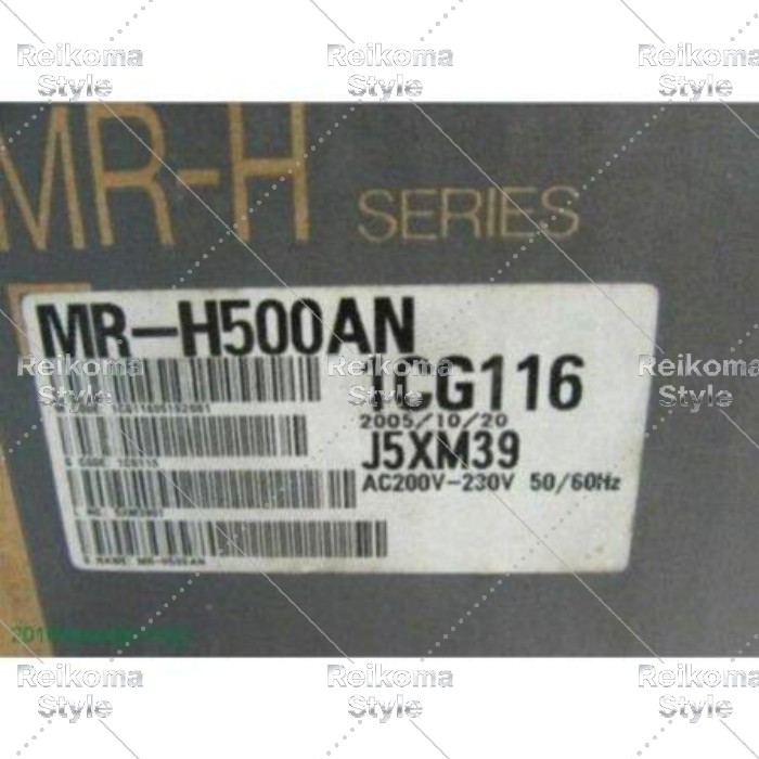 【新品★適格請求書★税込】MITSUBISHI/三菱 MR-H500ACN サーボドライブ◆6ヶ月保|Reikoma Style