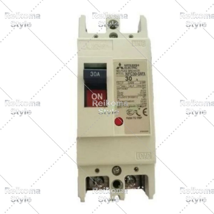 【新品★適当お願いごと書★税込】MITSUBISHI 三菱電機 NFC30-SMX 2P 30A 高性能否電気ヒューズ立ちはだかる器◆6ヶ月引きうける
