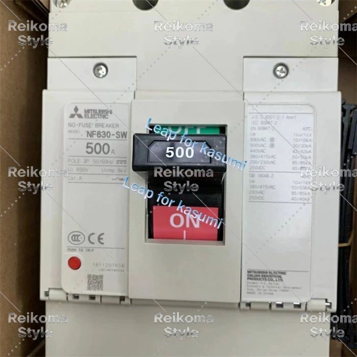 【新品★適格請求書★税込】MITSUBISHI 三菱電機 NF630-SW 3P 500A 保証【６ヶ月保証】