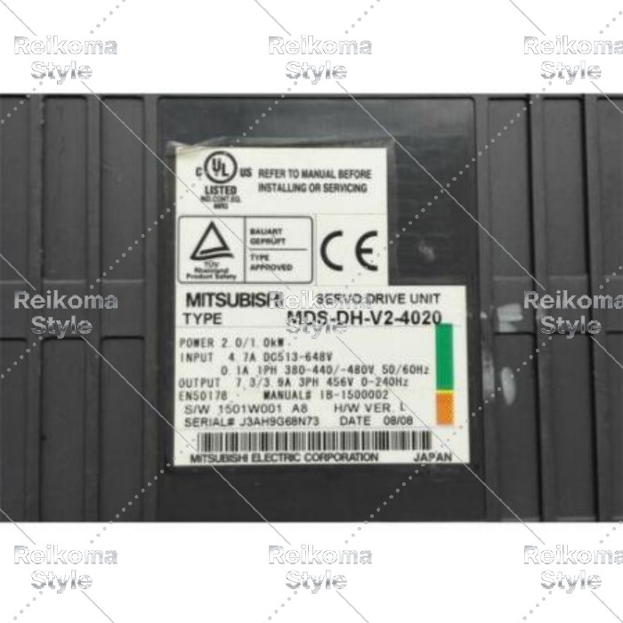 【新品★適格請求書★税込】MITSUBISHI/三菱サーボドライバーブランド MDS-DH-V2-4020★【６ヶ月保証】