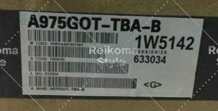 【新品★適当お願いごと書★税込】三菱 A975GOT-TBA-B グラフィックオペレーションターミナル【６ヶ月言いはなつ】